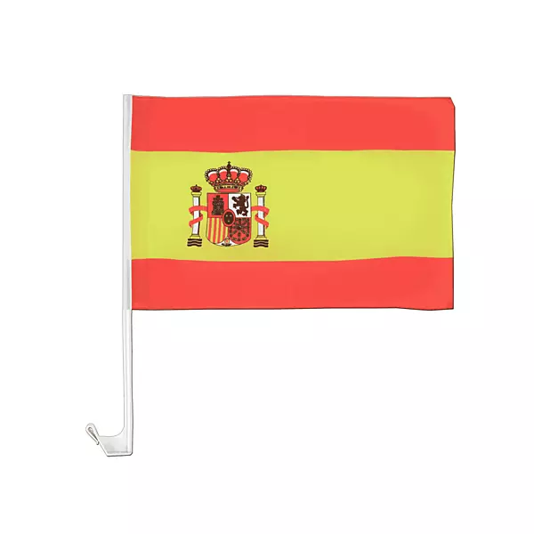 Spain Flag Car Stick 30CM*45CM