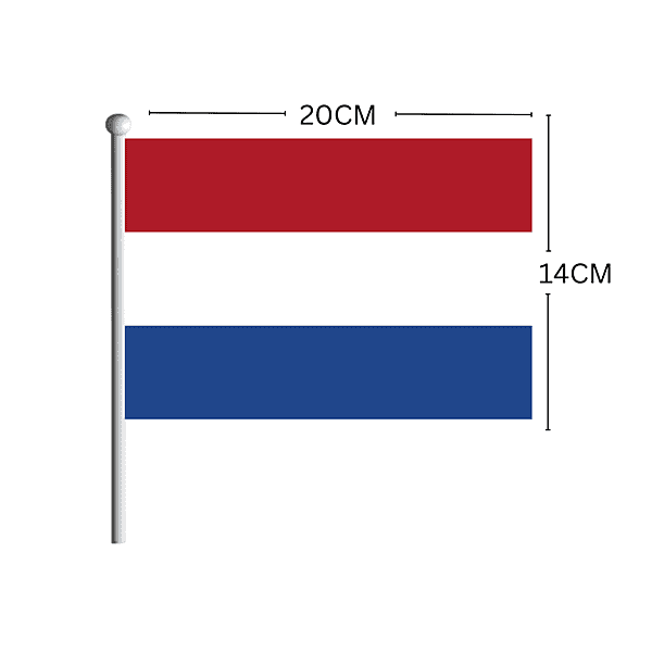 NETHERLANDS Flag Stick 14CM*20CM