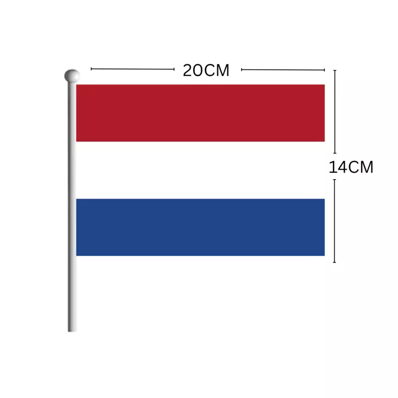 NETHERLANDS Flag Stick 14CM*20CM