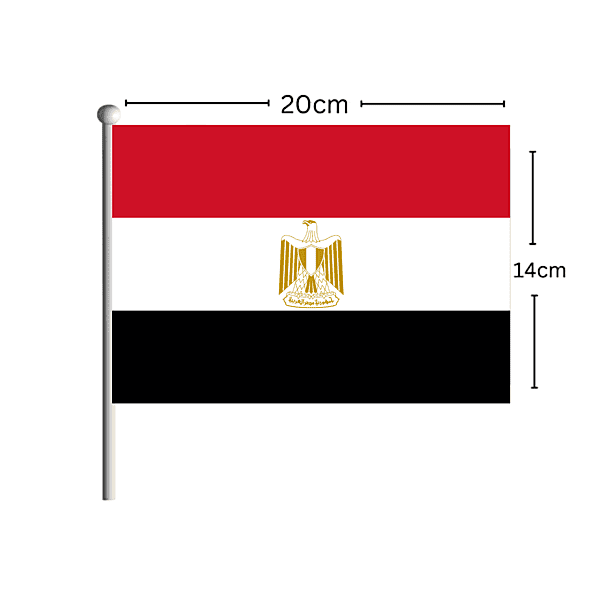EGYPT Flag Stick 14CM*20CM