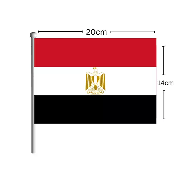 EGYPT Flag Stick 14CM*20CM
