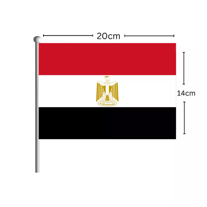 EGYPT Flag Stick 14CM*20CM