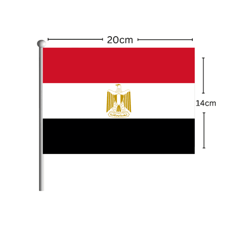 EGYPT Flag Stick 14CM*20CM