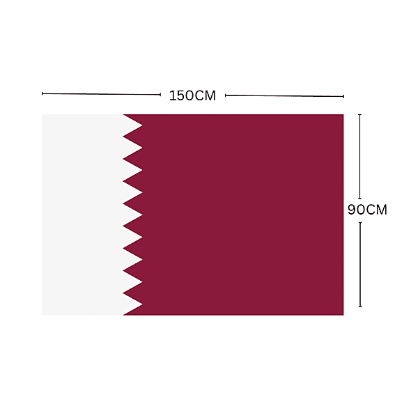 Qatar Flag 90CM*150CM