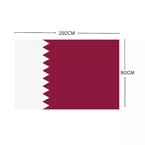 Qatar Flag 90CM*150CM