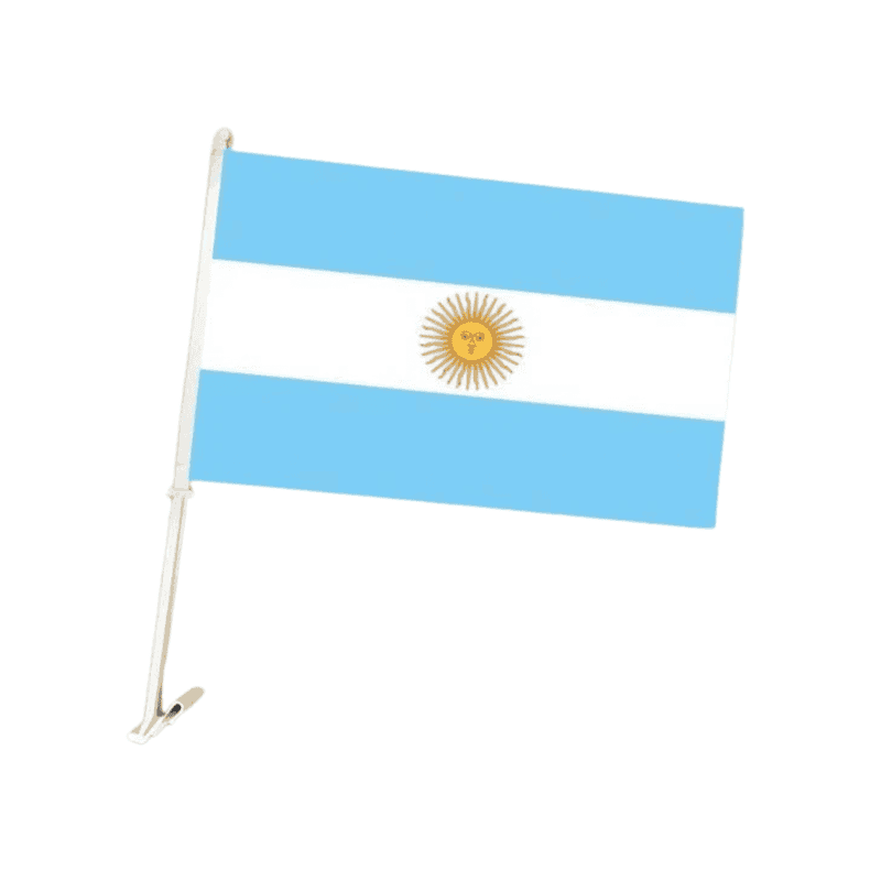 ARGENTINA Flag Car Stick 30CM*45CM