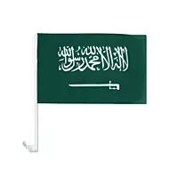 SAUDI-ARABIA Jordan Flag Car Stick 30CM*45CM