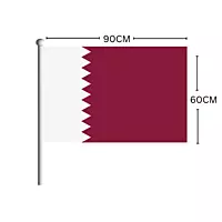 Qatar Flag Stick 60CM*90CM