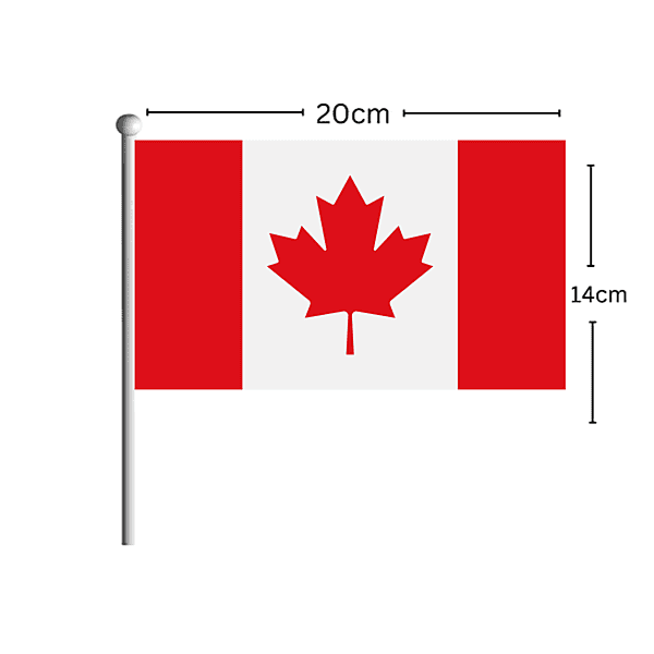 CANADA Flag Stick 14CM*20CM