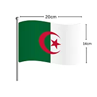 ALGERIA Flag Stick 14CM*20CM