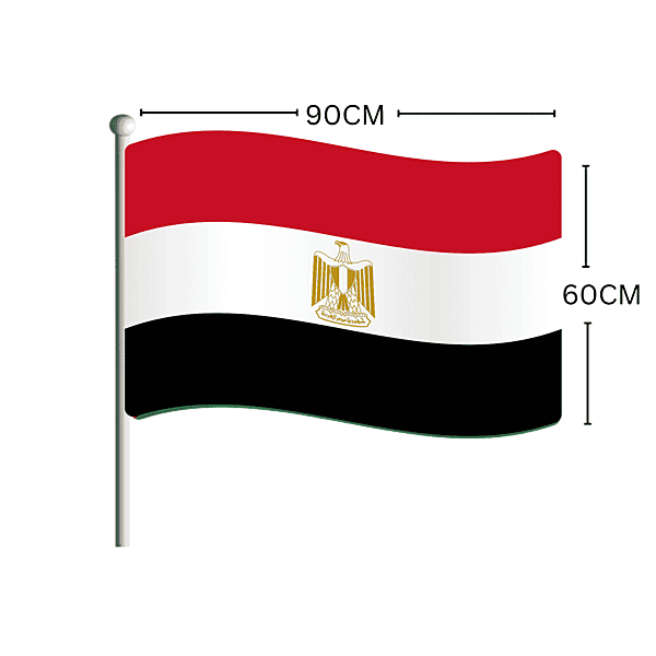 EGYPT Flag Stick 60CM*90CM