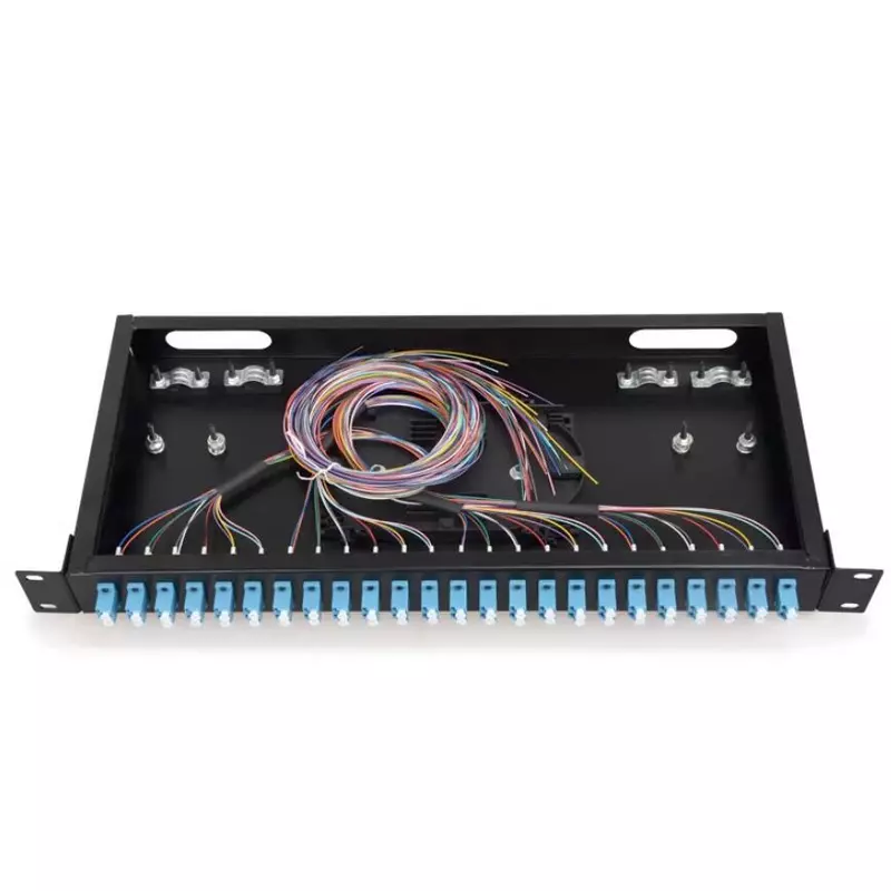 48 port fibre optic patch panel LC single mode