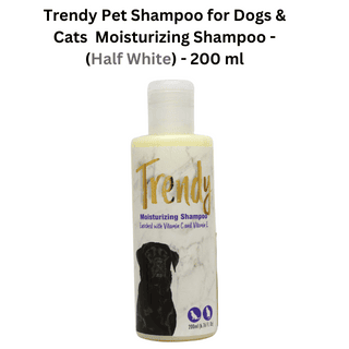 Trendy Pet Shampoo Moisturizing Shampoo - (Half White) - 200 ml