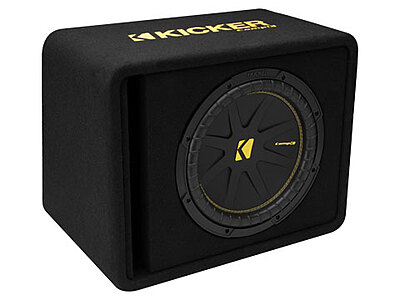 VCWC122 CompC 12-Inch Sub in Vented Enclosure, 2-Ohm, 300W