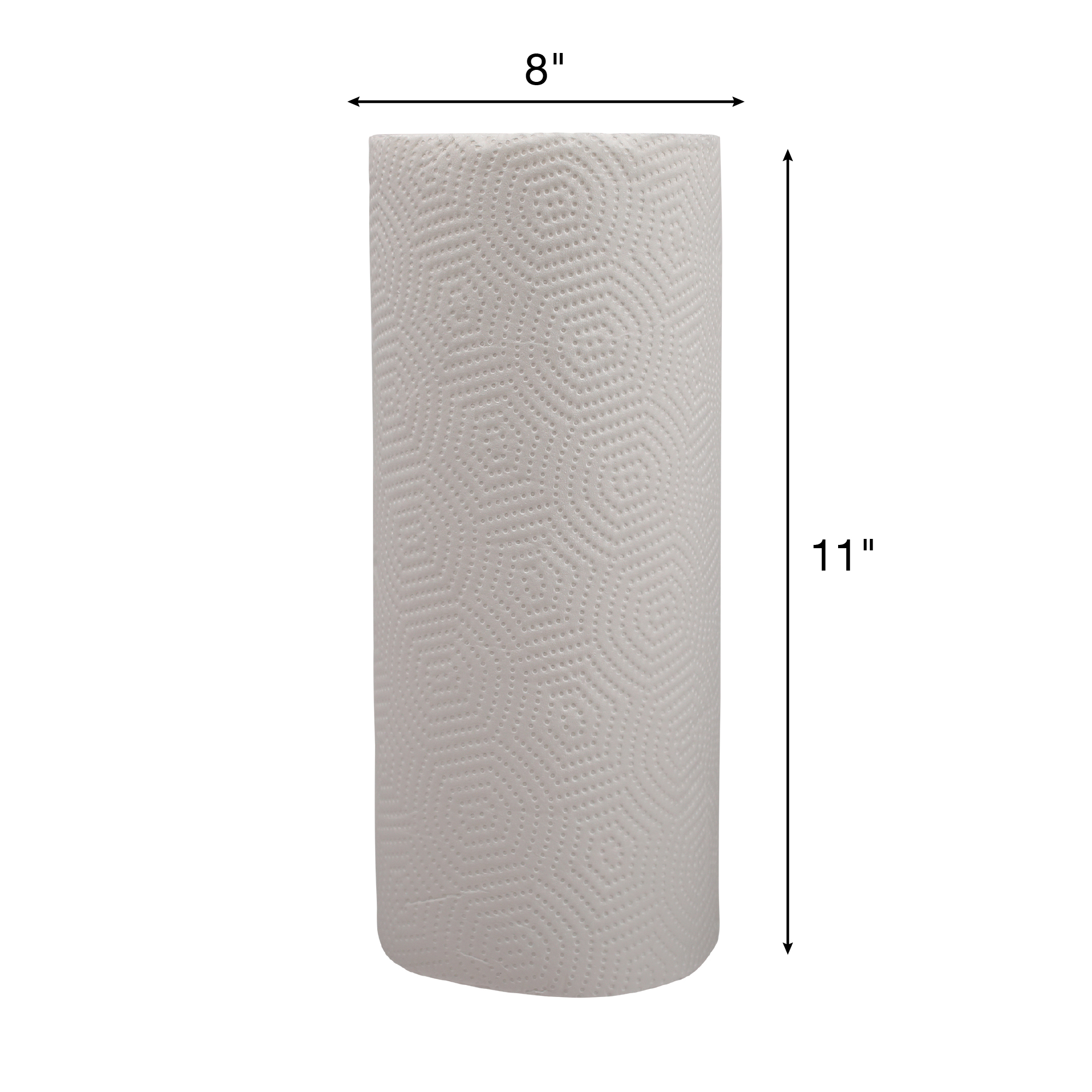 Empress Kitchen Towel Roll White 8" X 11" 2-Ply 85 / Roll 30 / cs
