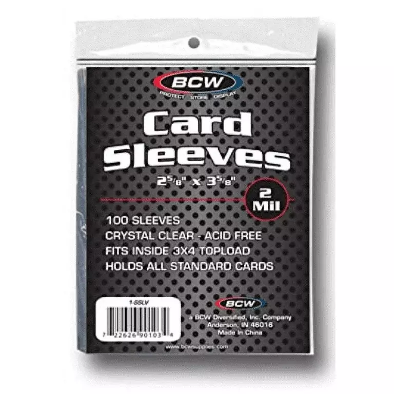 BCW sleeves