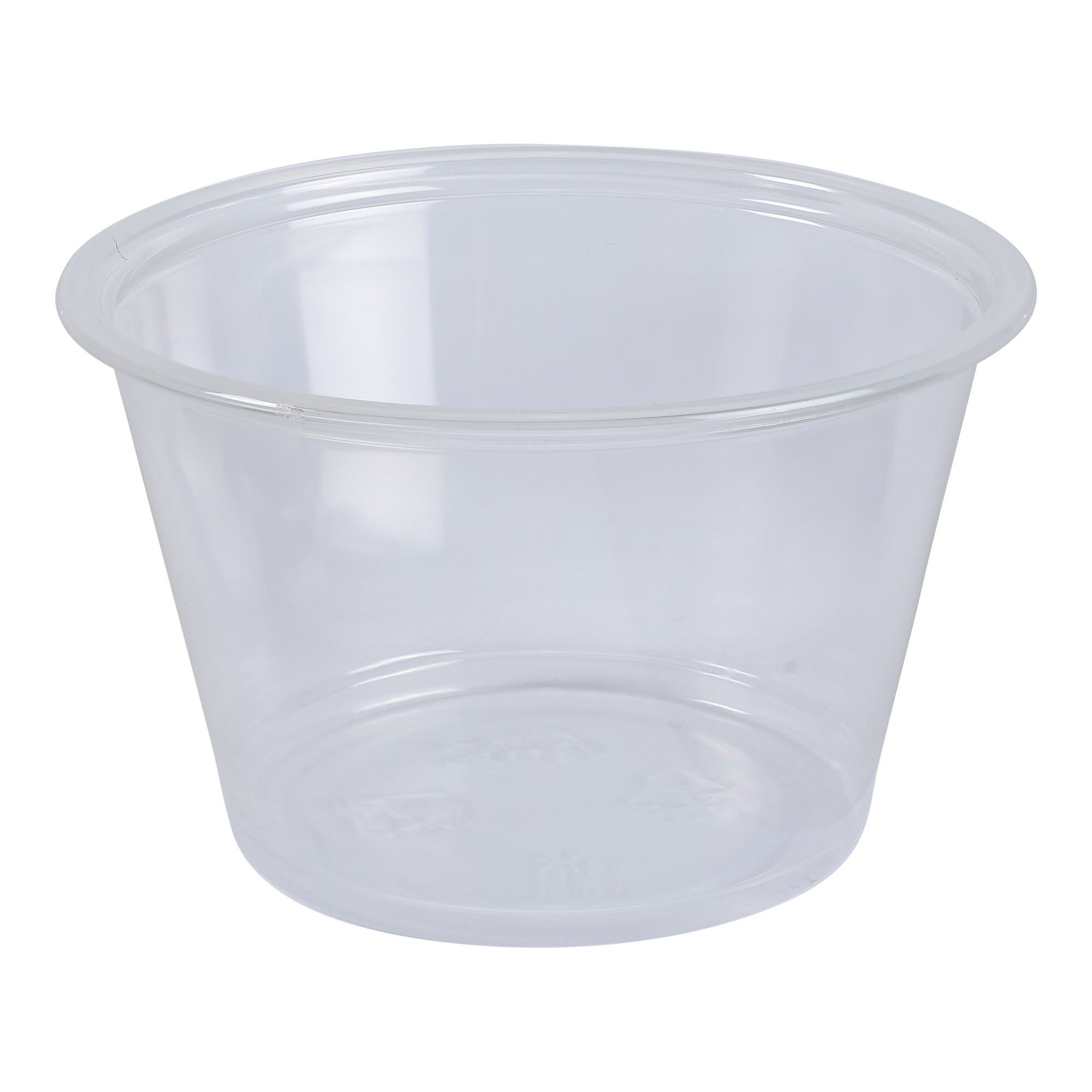 Empress Plastic Portion Cup 4oz Clear 2500 / cs