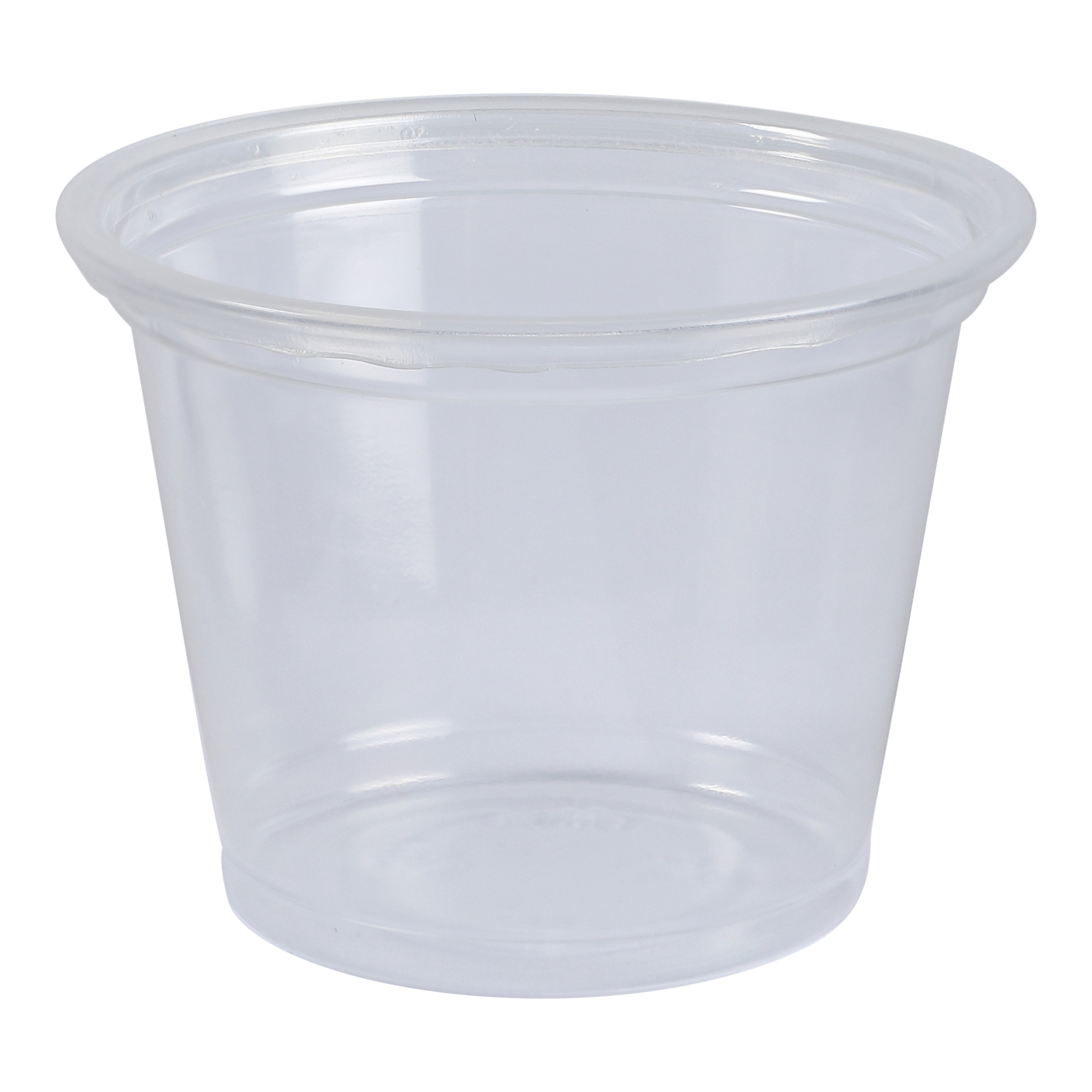Empress Plastic Portion Cup 1 oz, Clear 2500 / cs