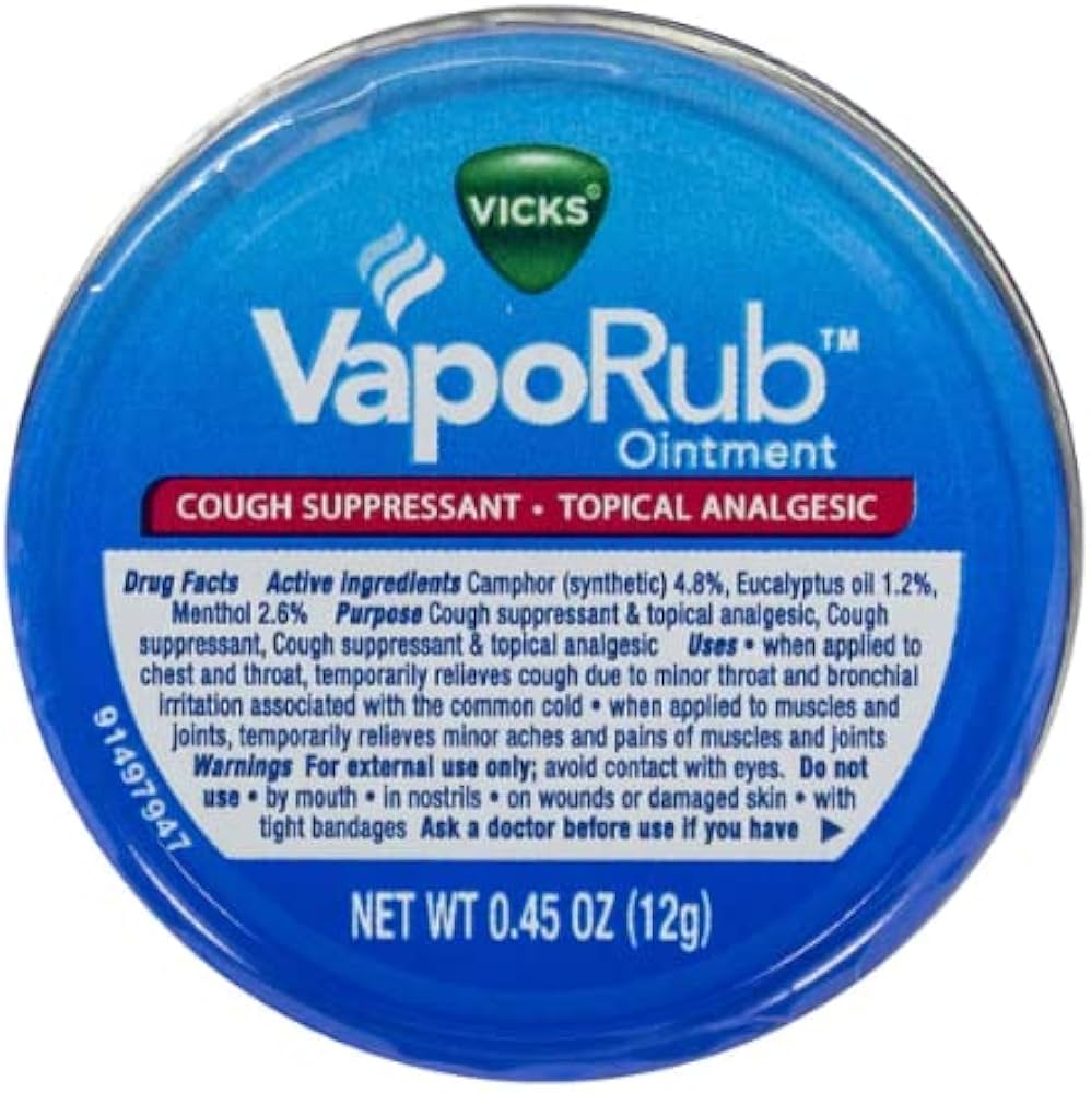 VICKS VAPORUB 1CT