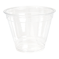 Empress PET Clear Cup 9oz Squat 20 / 50 cs