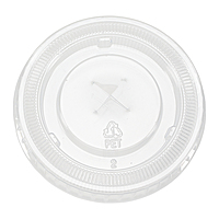 FLAT STRAW LIDS 8-10oz  20/200 CASE