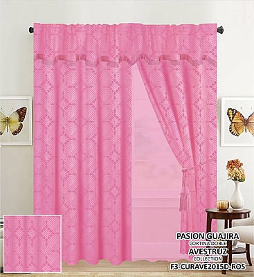 CORTINA COLVEN ROSADO