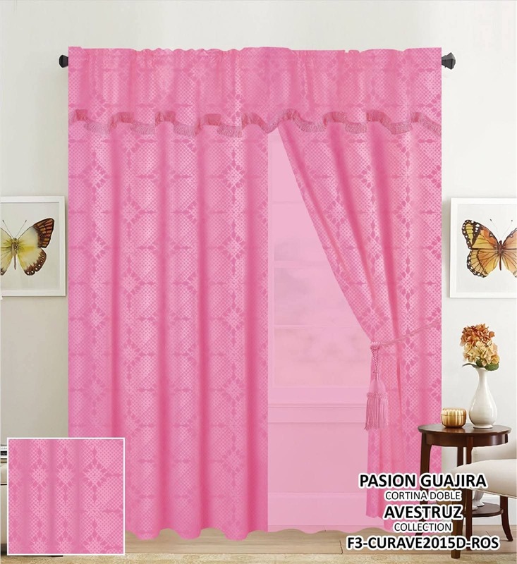 CORTINA COLVEN ROSADO