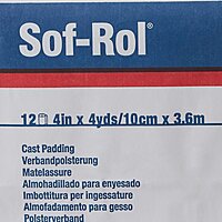 Sof-Rol® Undercast Padding – 4 Inch × 4 Yard, Rayon, NonSterile Sof-Rol® Undercast Padding – 4 Inch × 4 Yard, Rayon, NonSterile