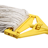 Performance Plus #24 Cotton Cut End Wet Mop White Head Band 1 1/4" 12 / cs