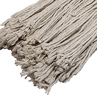 Performance Plus #24 Cotton Cut End Wet Mop White Head Band 1 1/4" 12 / cs