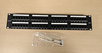 Cat 6 UTP 48 Port Patch Panel