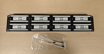 Cat 6 UTP 48 Port Patch Panel