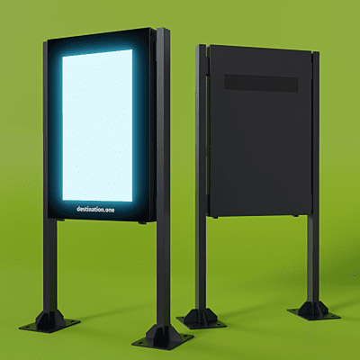 destination.kiosk 49-Zoll OUTDOOR - Hochformat inkl. Standfüße destination.kiosk 49-Zoll OUTDOOR - Hochformat inkl. Standfüße