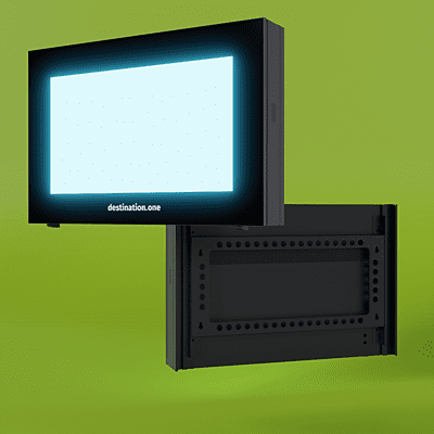 destination.kiosk 49-Zoll OUTDOOR - Querformat / Wandmontage destination.kiosk 49-Zoll OUTDOOR - Querformat / Wandmontage