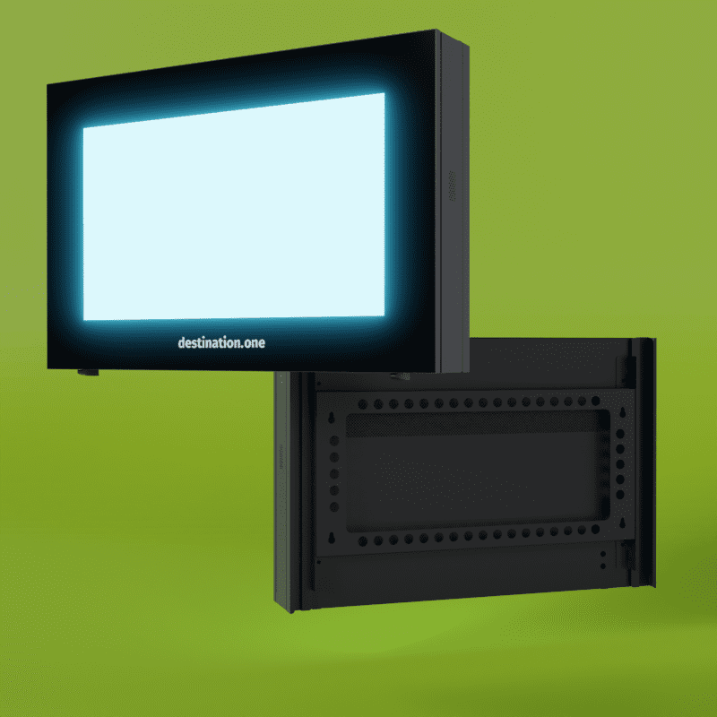 destination.kiosk 49-Zoll OUTDOOR - Querformat / Wandmontage destination.kiosk 49-Zoll OUTDOOR - Querformat / Wandmontage
