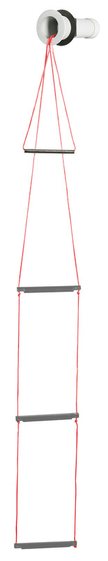 3-step emergency ladder w/ rear nut