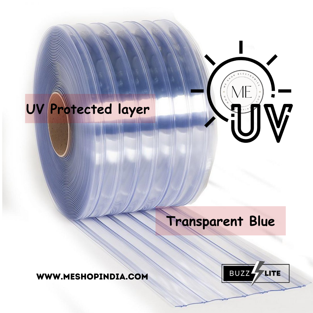 ribbed PVC strip curtains