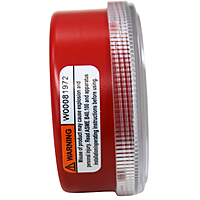 Manómetro 2 1/2" Alta para °F 0-500Psi R22/134A/404A, Yellow Jacket, Rojo - 49015