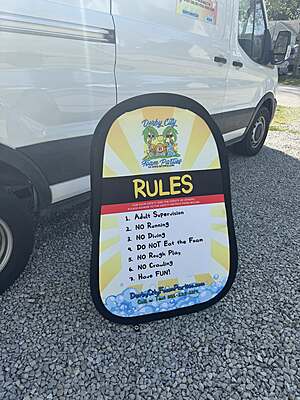 Foam Rule Sign (Pop Out Banner) Foam Rule Sign (Pop Out Banner)