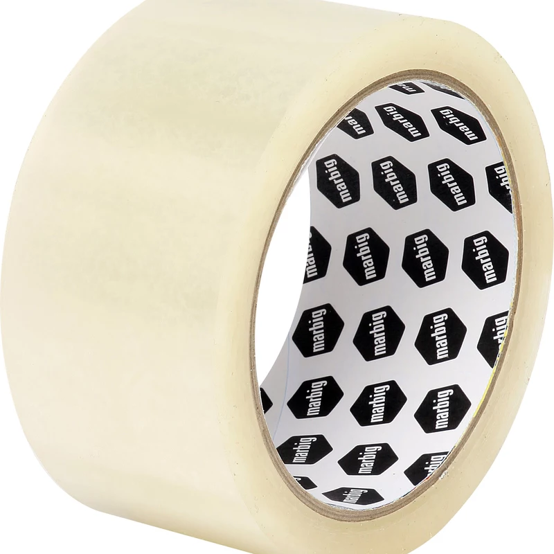 Marbig Packaging Tape 48mm x 75m Clear Pack Of 6