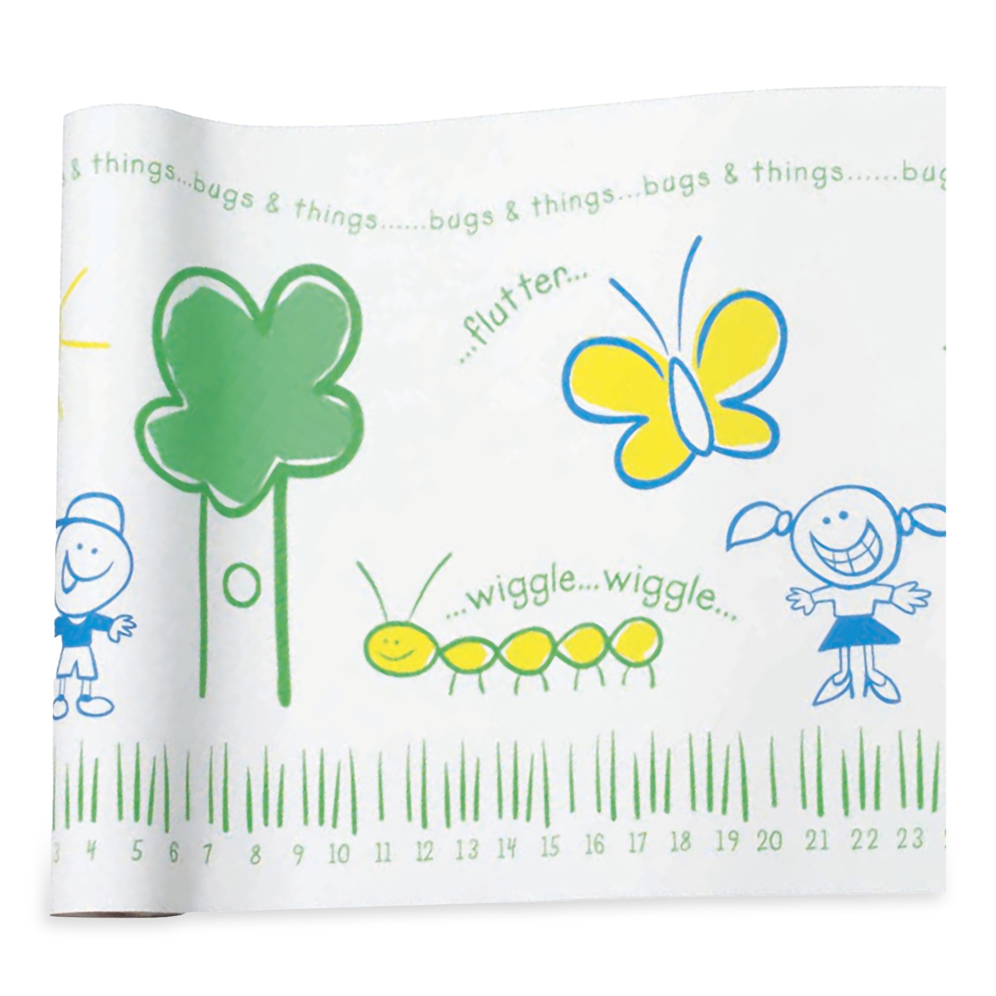 McKesson Table Paper 21 Inch X 125 Foot Print (Bugs and Things) Crepe (CS/6EA)