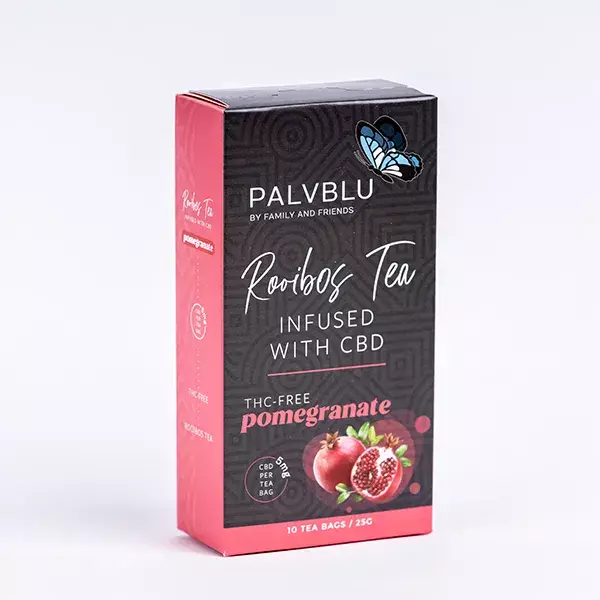 PALVBLU CBD-Infused Rooibos Tea (10 teabags)
