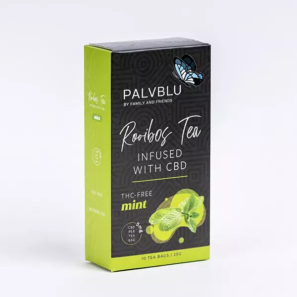 PALVBLU CBD-Infused Rooibos Tea (10 teabags)
