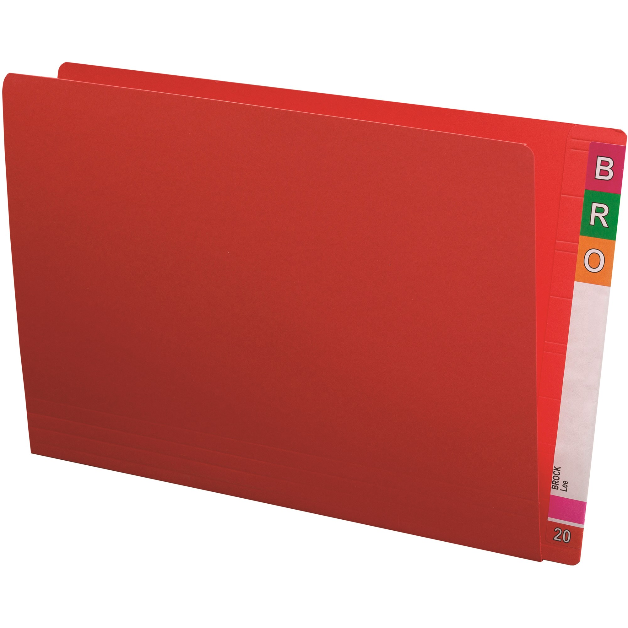 Avery Lateral Shelf Files Foolscap Extra Heavy Weight Red Box  Of 100