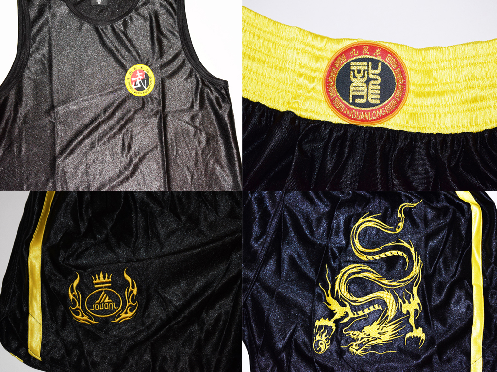 Uniforme Sanda Oficial Negro