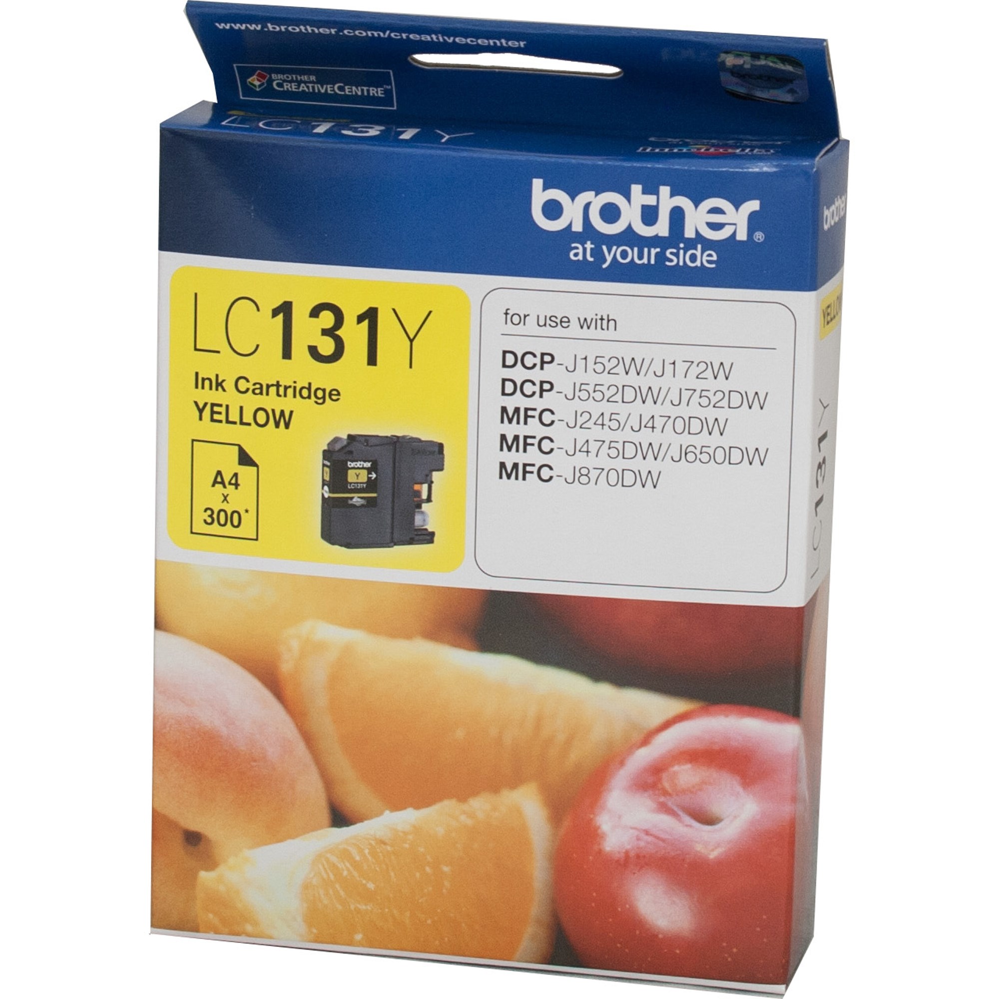 Brother LC-131Y Ink Cartridge Yellow