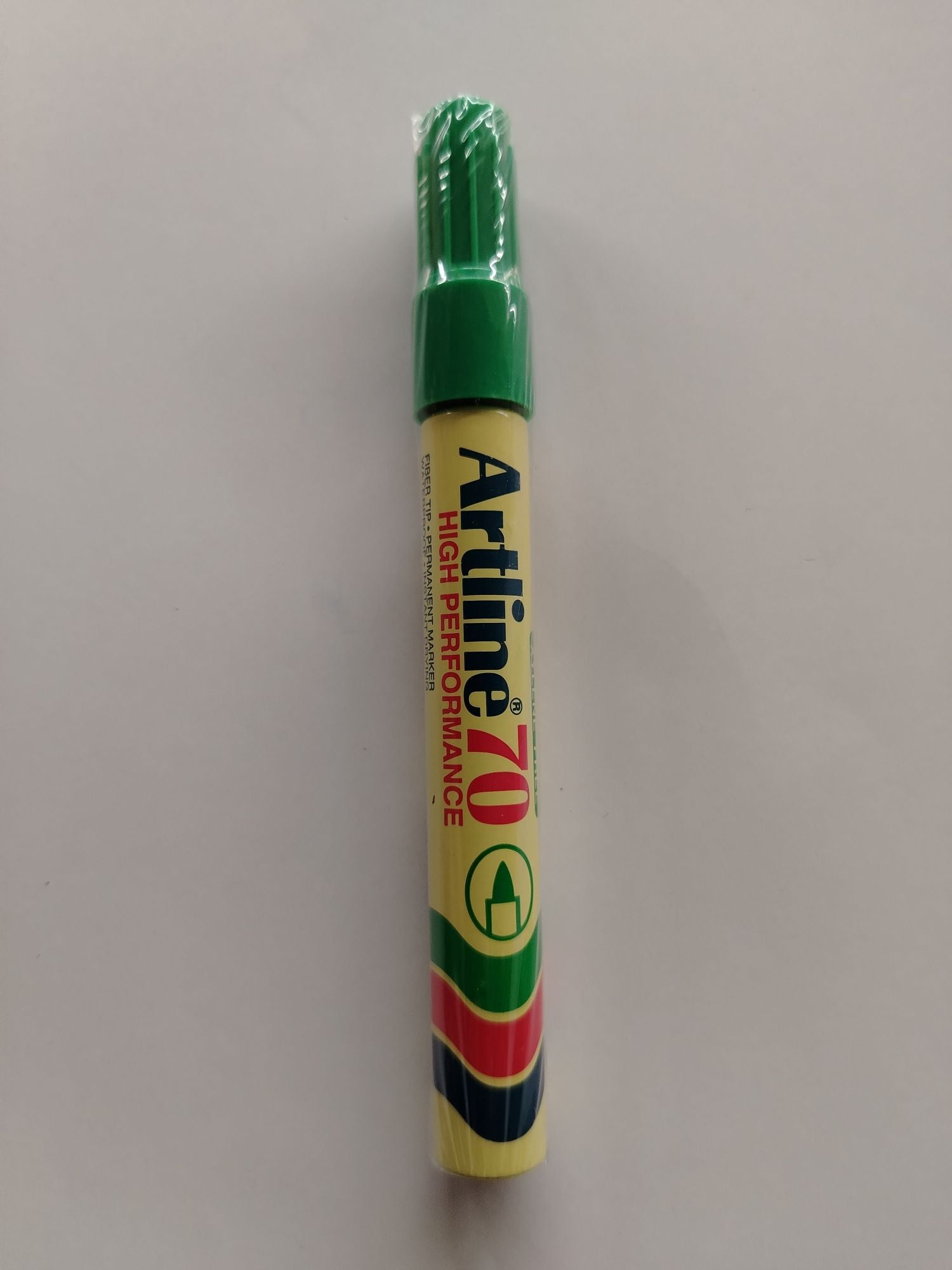 MARCADOR PERMANENTE ARTLINE 70 VERDE RECARGABLE PTA BALA