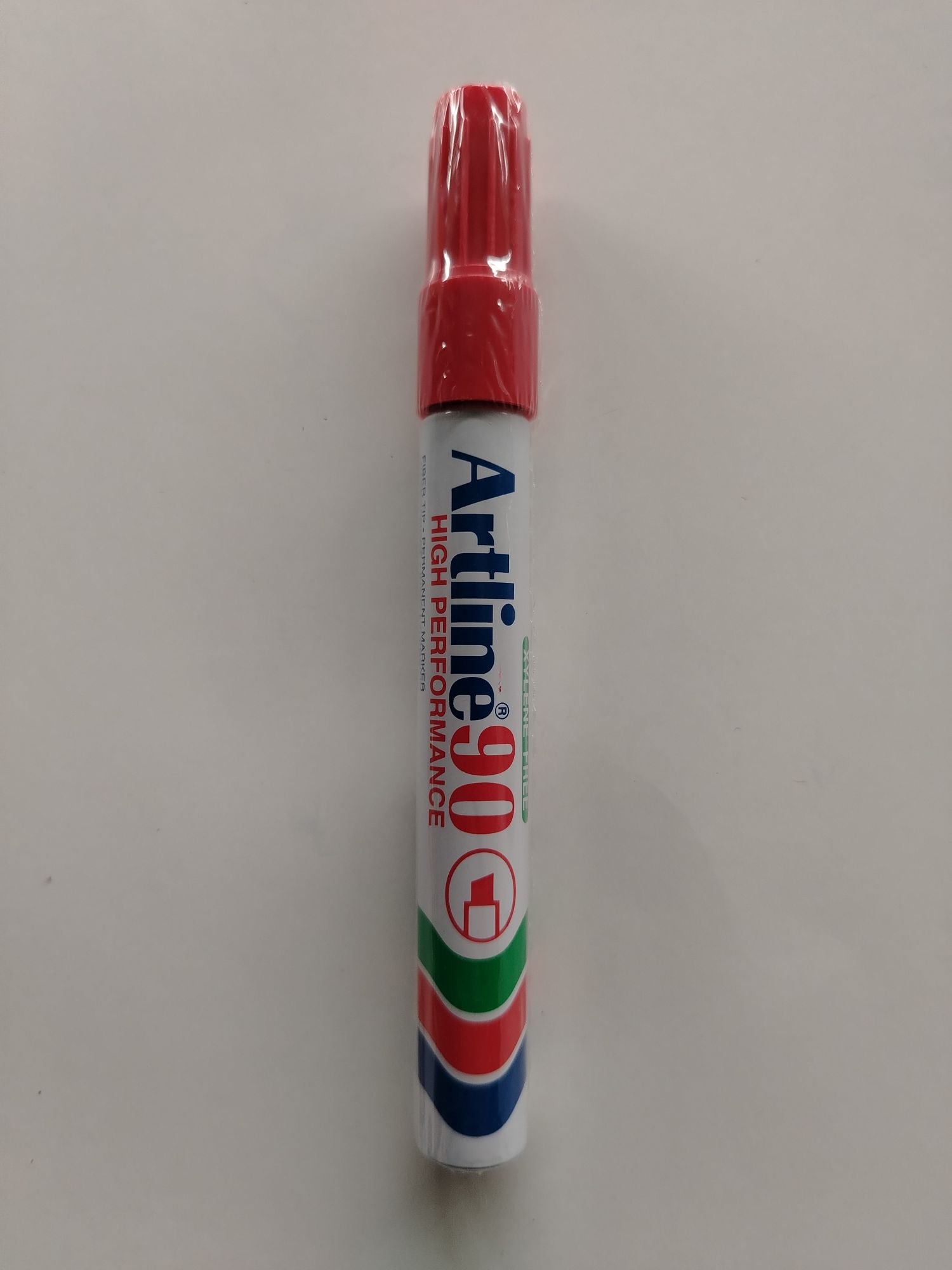 MARCADOR PERMANENTE ARTLINE 90 ROJO RECARGABLE PTA BISELADA