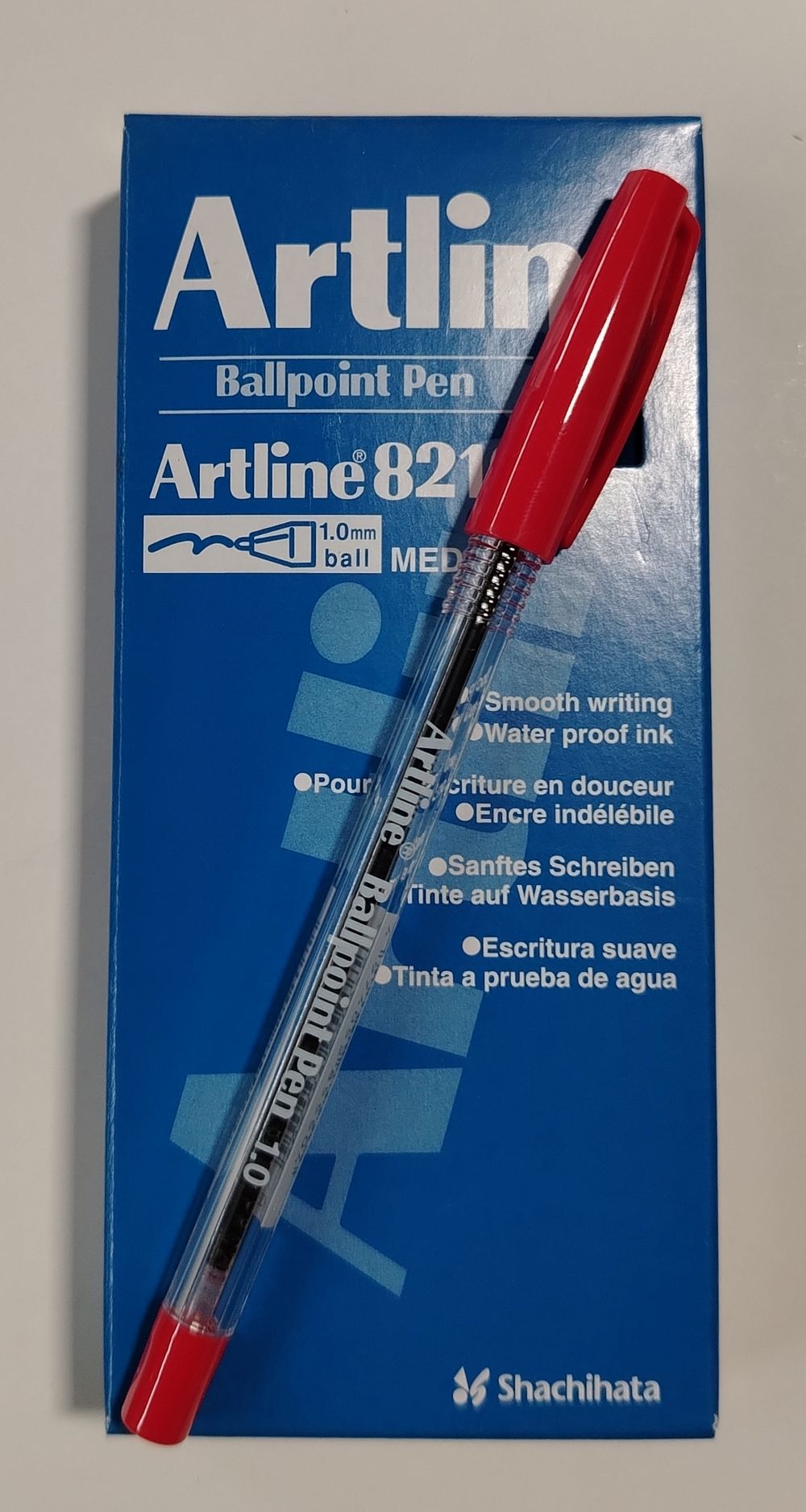 BOLIGRAFO ARTLINE ECON 1MM 8210 ROJO