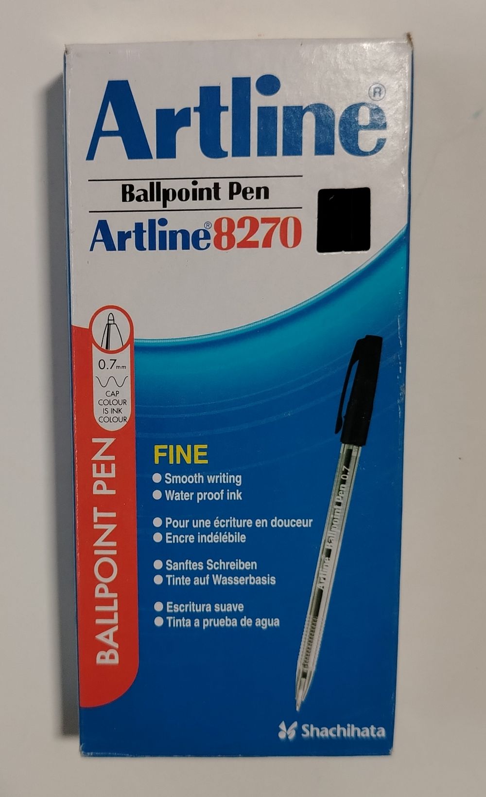 BOLIGRAFO ARTLINE ECON 0.7MM 8270 NEGRO